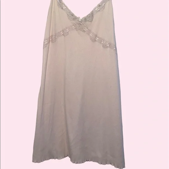 Alfani Intimates Sleepwear Gorgeous Light Pink Chemise From